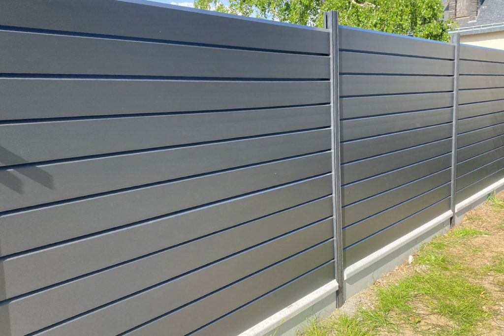 Cloture Aluminium Hauteur 1m80
